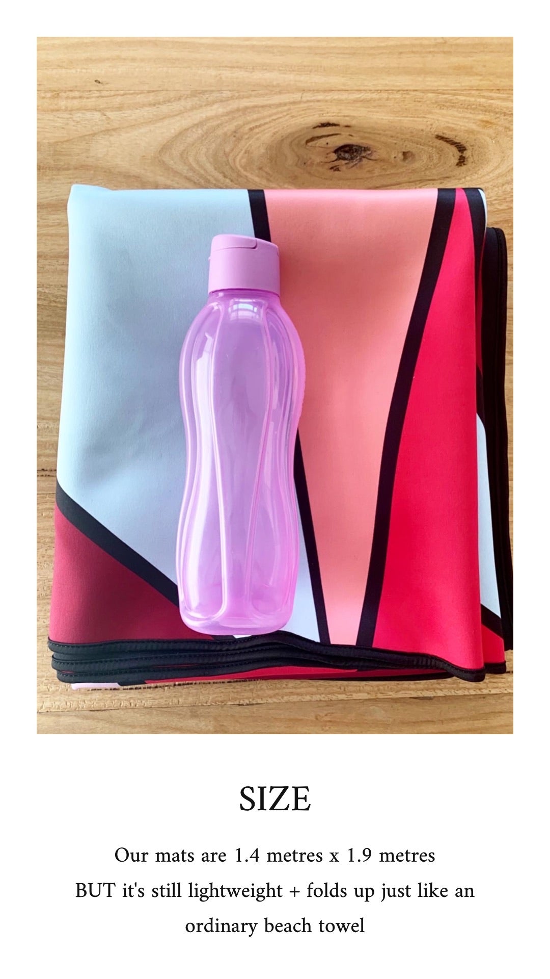 SUNSET LOVER Neoprene Beach + Picnic Mat