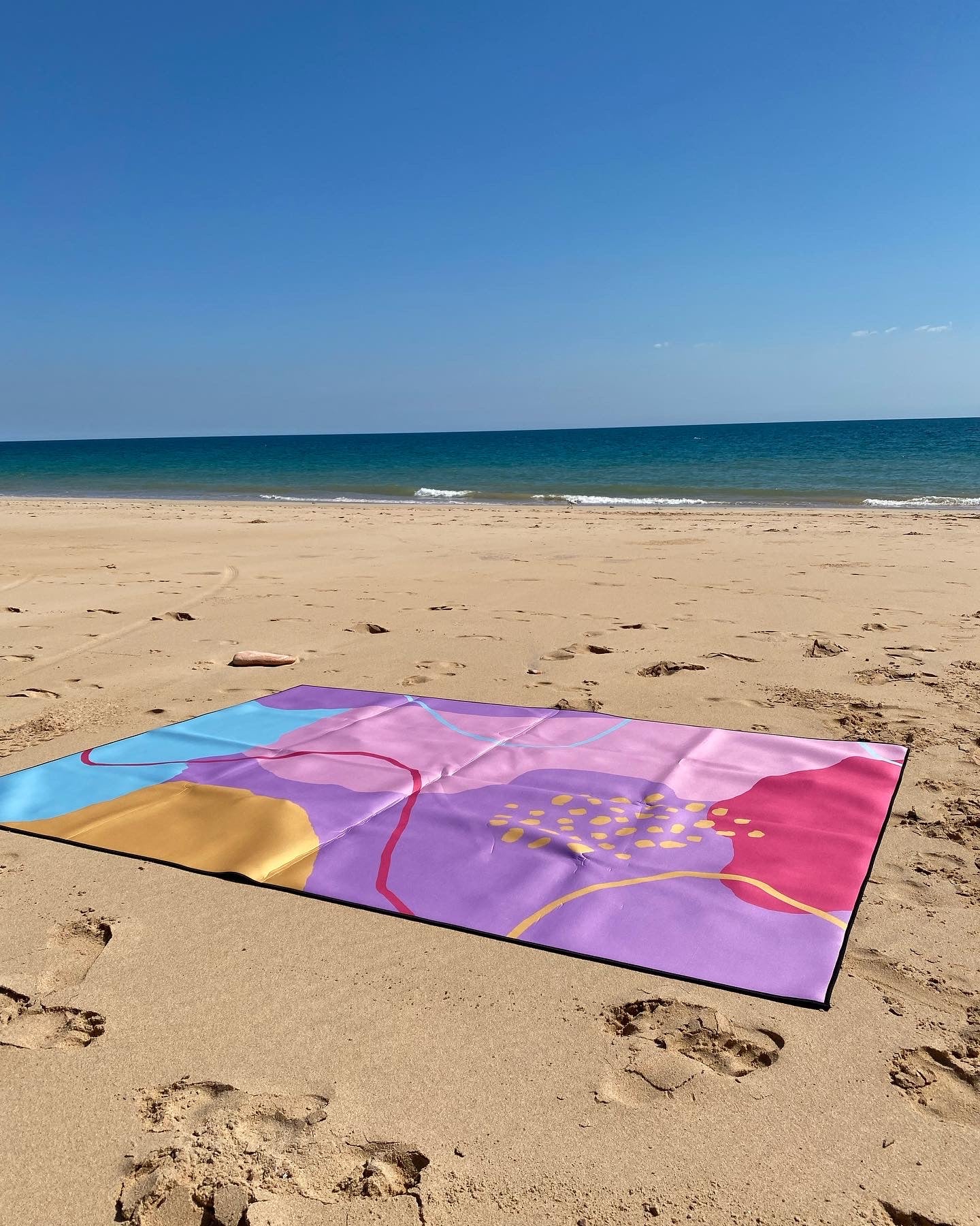 PASTEL POP Neoprene Beach + Picnic Mat