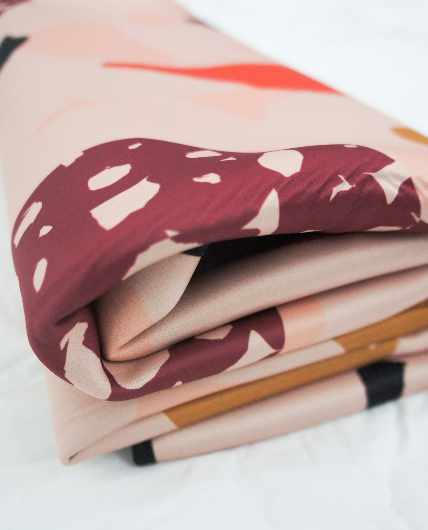 PEACHY TERRAZZO Neoprene Beach + Picnic Mat