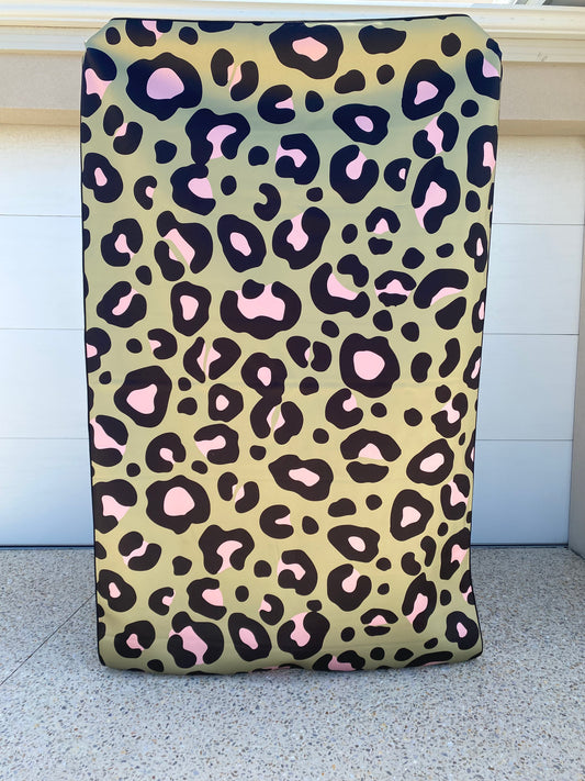 OLIVE LEOPARD Neoprene Beach + Picnic Mat