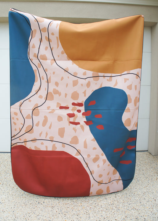 OUTBACK TEAL Neoprene Beach + Picnic Mat