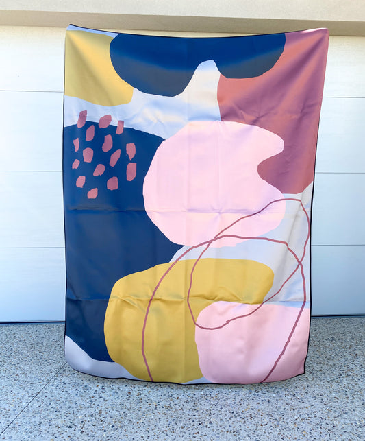 INDIGO BLISS Neoprene Beach + Picnic Mat